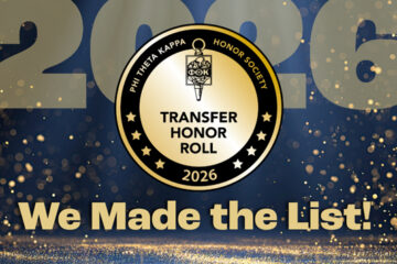 PTK Transfer Honor Roll Achievement