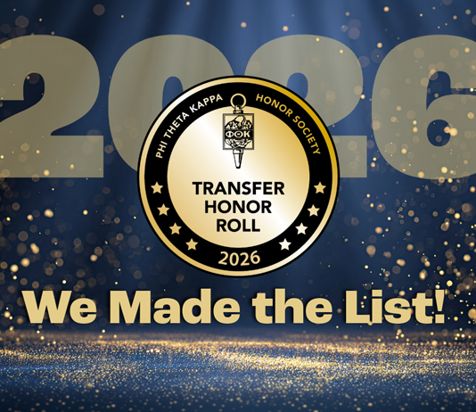 PTK Transfer Honor Roll Achievement