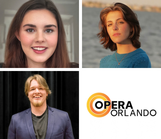 Stetson University students selected for Opera Orlando apprentice program