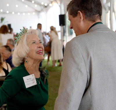 alumni socializing at brunch event